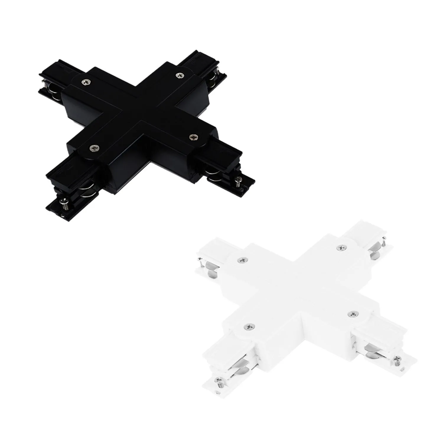 3 Circuit 4-way Track Adaptor in Black, White or Silver