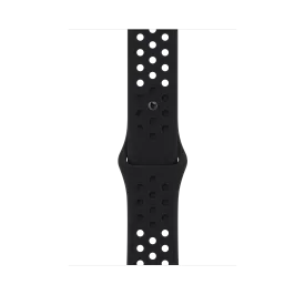 45mm Black/Black Nike Sport Band