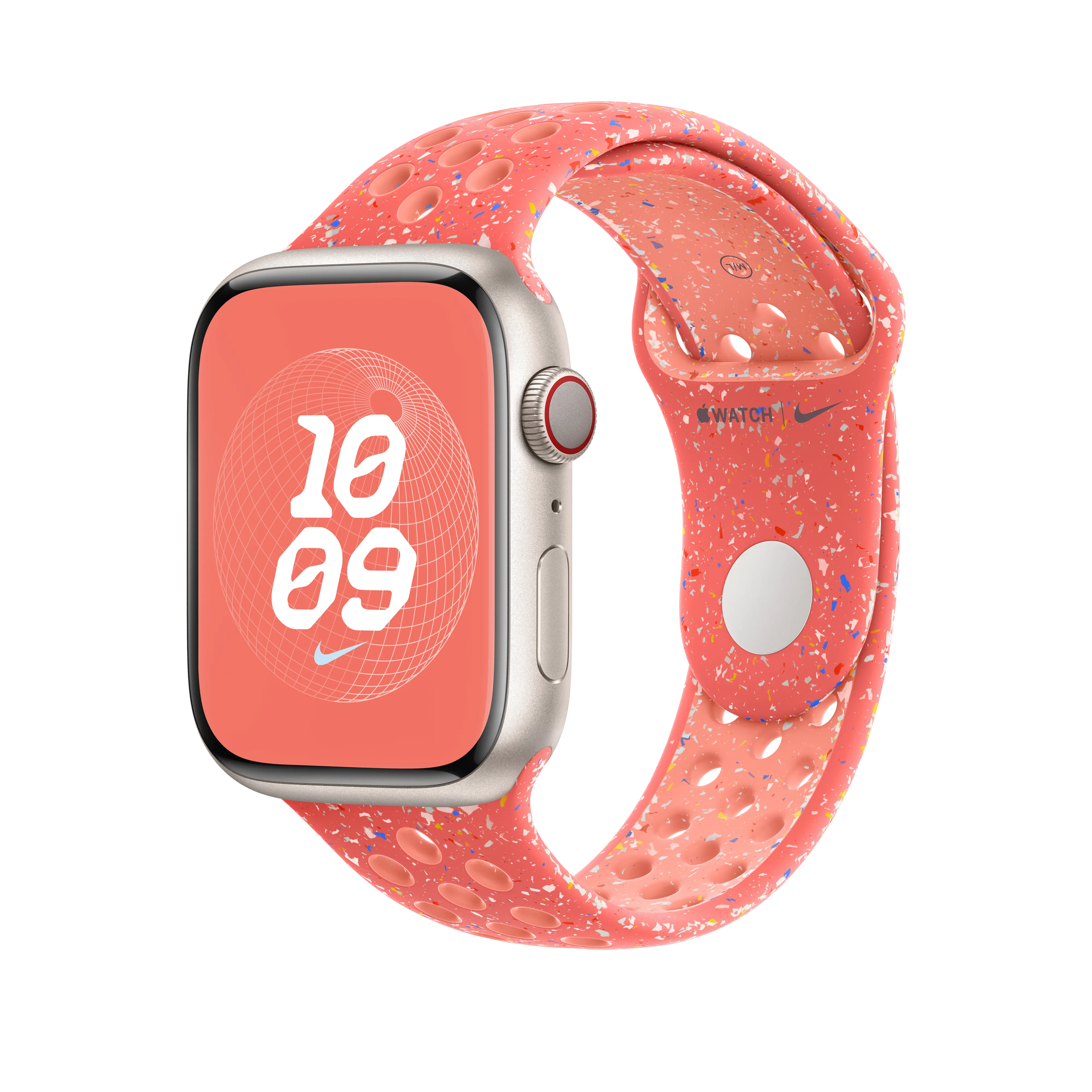 45mm Magic Ember Nike Sport Band - M/L