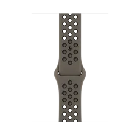 45mm Olive Grey/Black Nike Sport Band