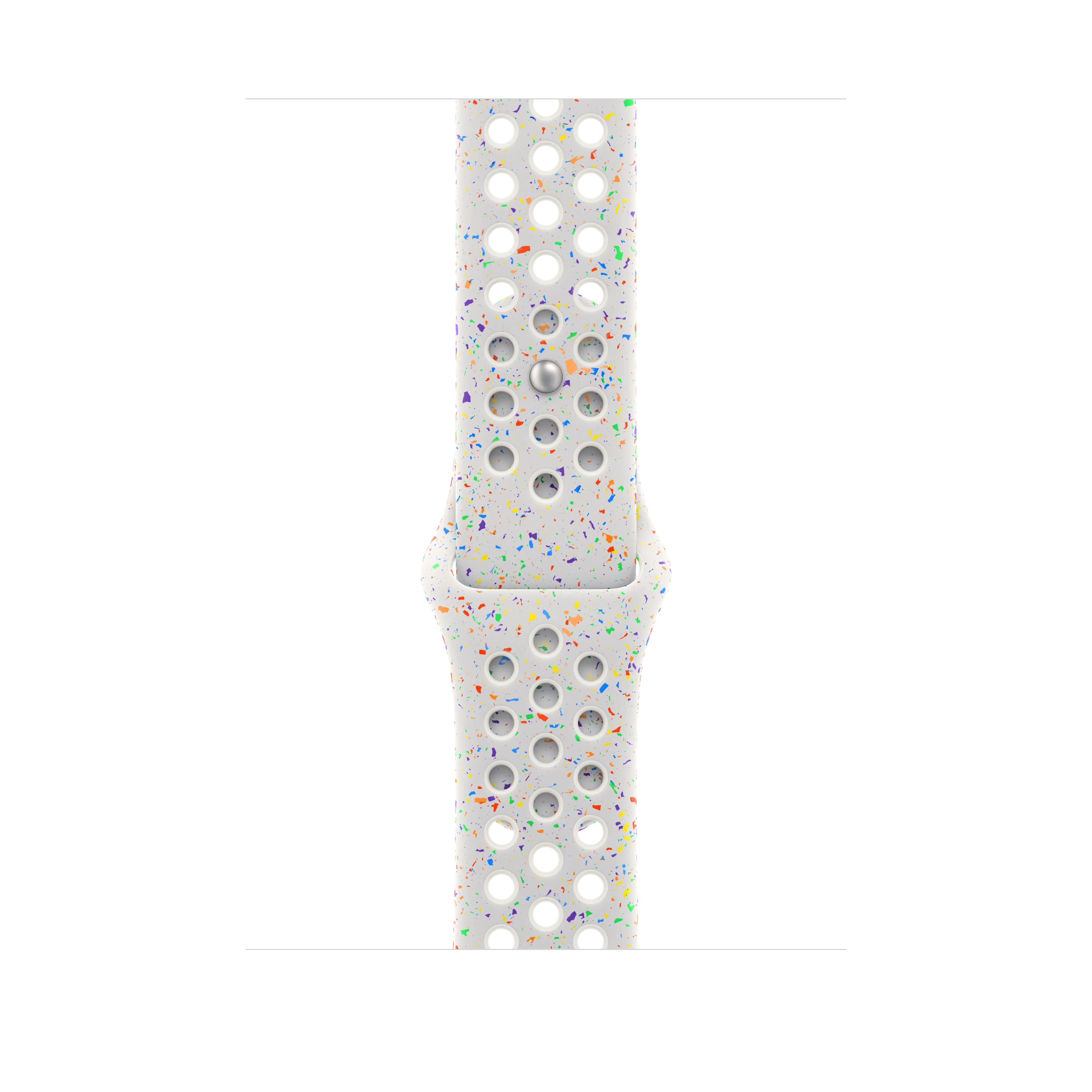 46mm Pure Platinum Nike Sport Band - M/L