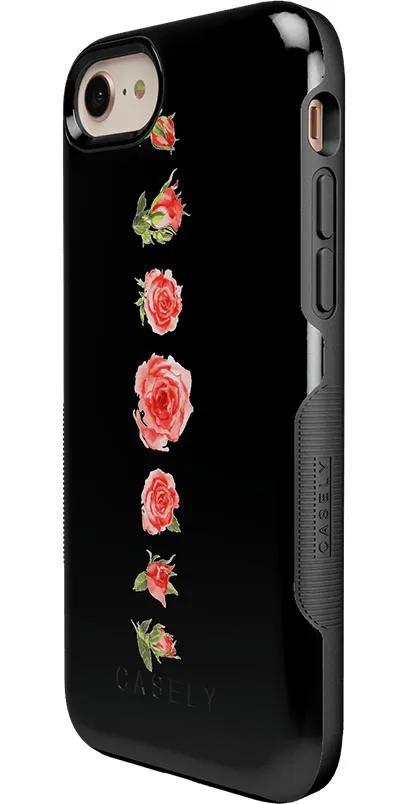 Accept the Rose | Blooming Red Rose Floral Case