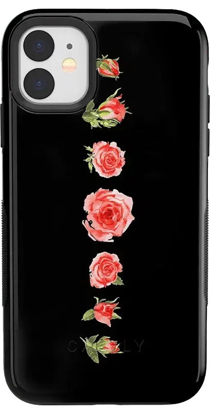 Accept the Rose | Blooming Red Rose Floral Case