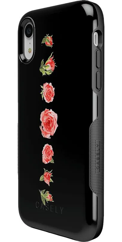 Accept the Rose | Blooming Red Rose Floral Case