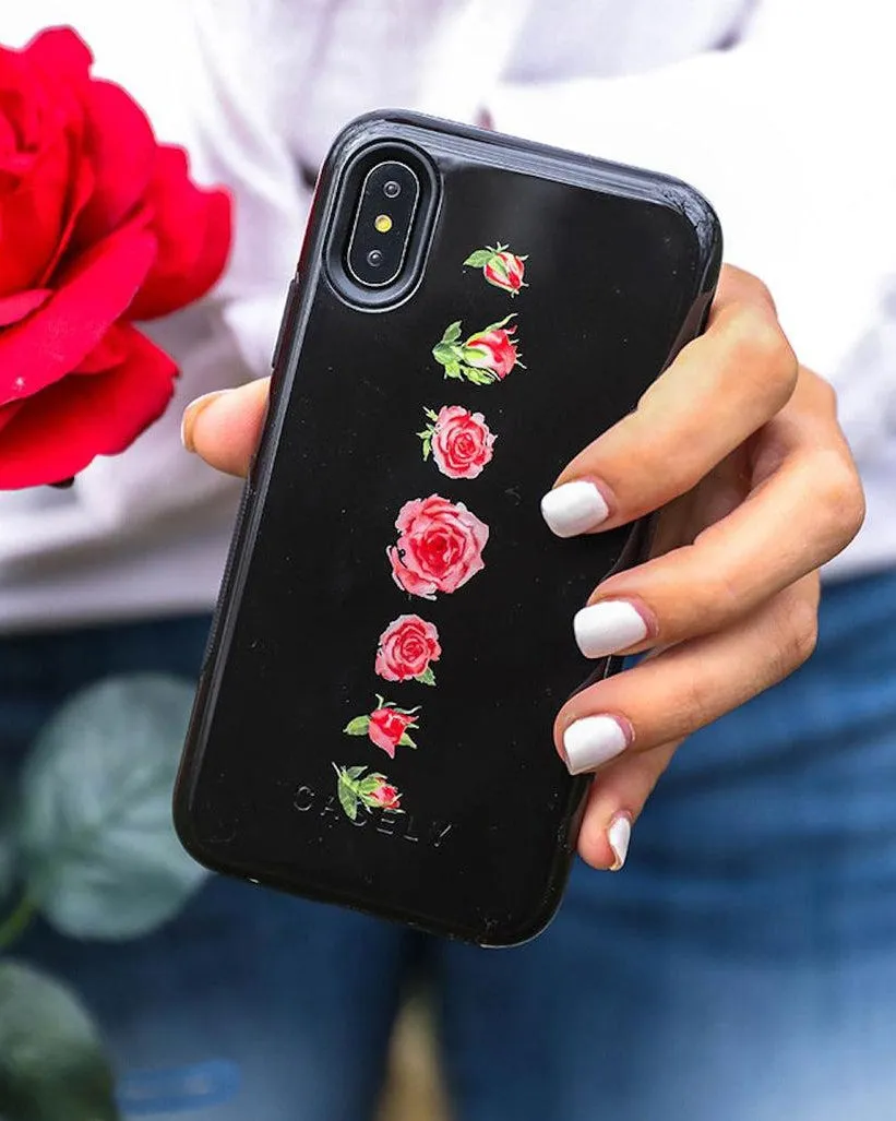 Accept the Rose | Blooming Red Rose Floral Case