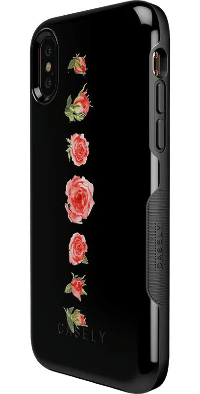 Accept the Rose | Blooming Red Rose Floral Case