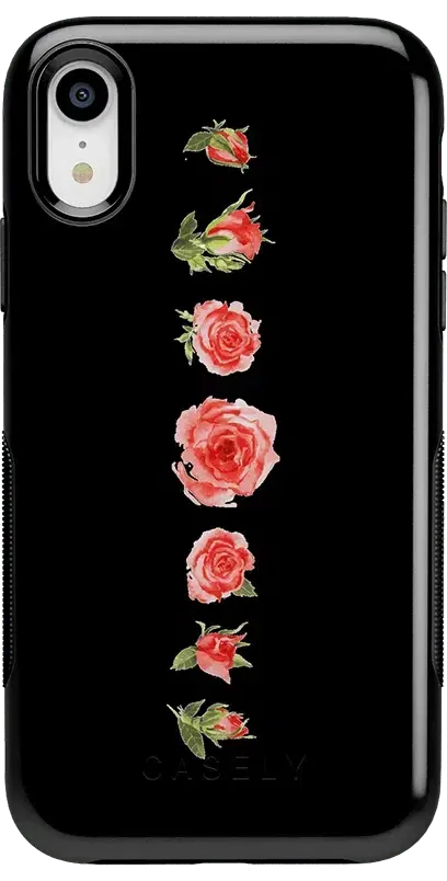 Accept the Rose | Blooming Red Rose Floral Case