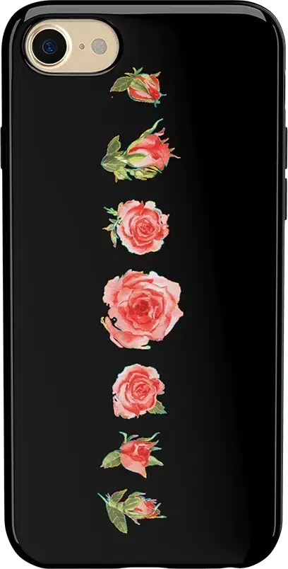 Accept the Rose | Blooming Red Rose Floral Case