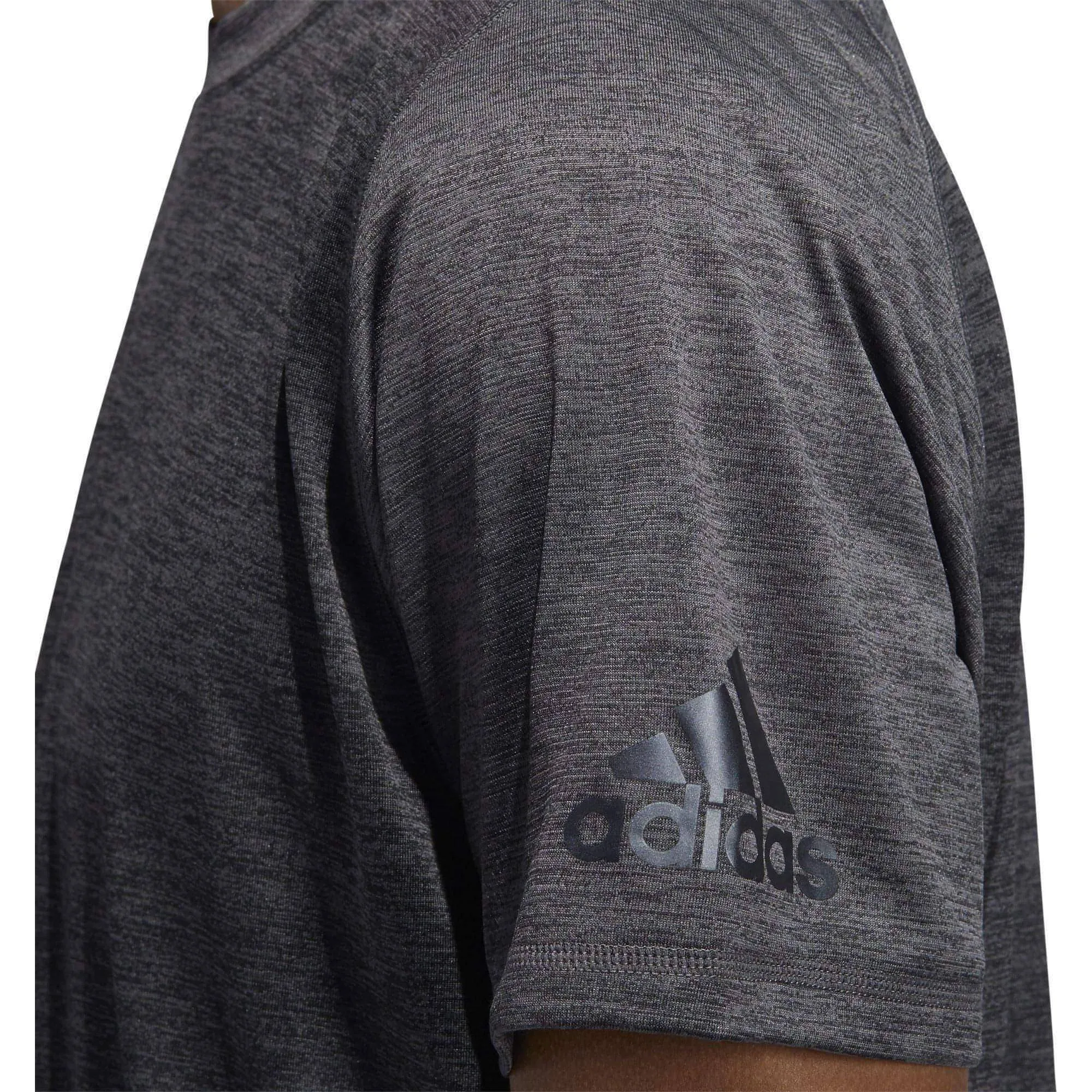 adidas Freelift 360 Gradient Graphic Short Sleeve Mens Training Top - Grey