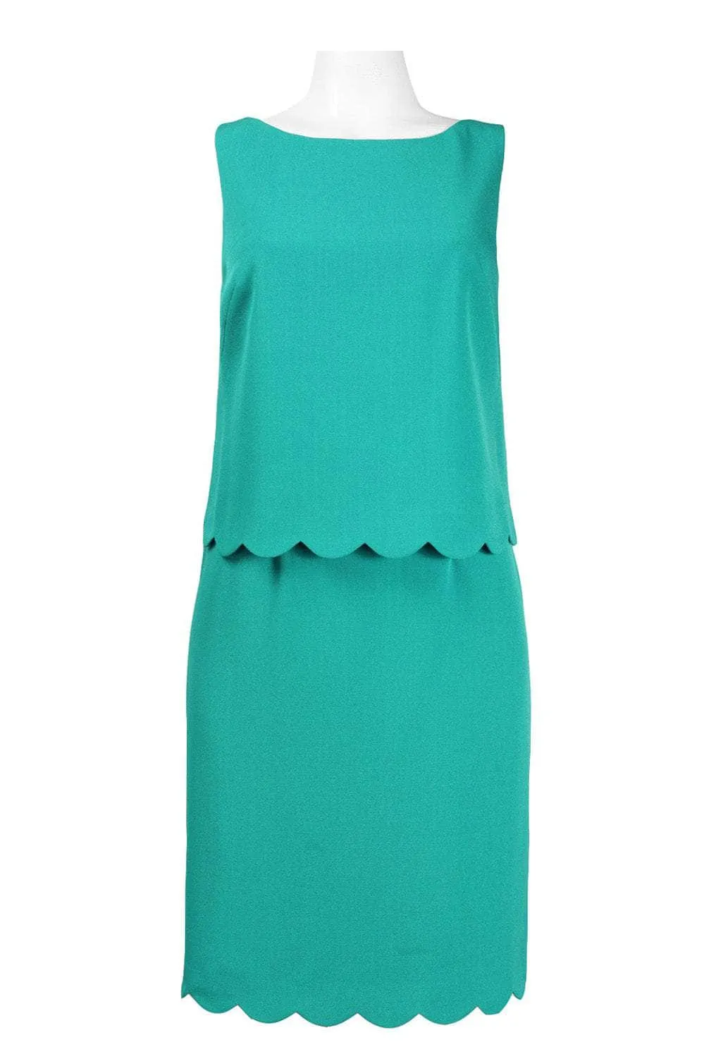 Adrianna Papell - Popover Sleeveless Sheath Dress 12242070