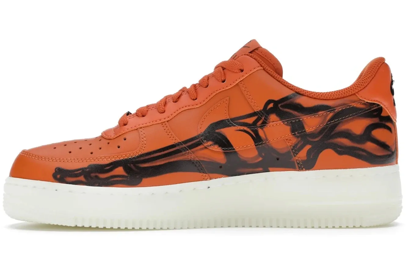 Air Force 1 Orange Skeleton