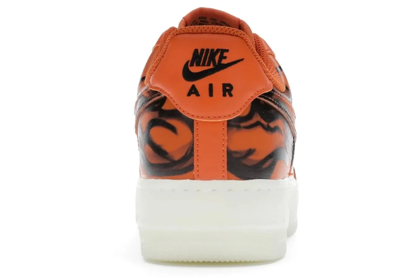 Air Force 1 Orange Skeleton