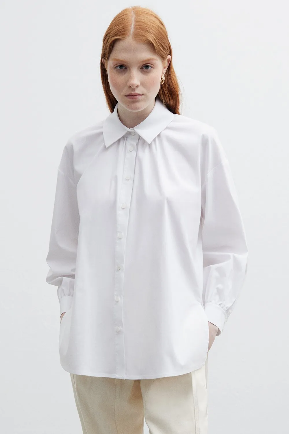 Ann Asymmetric Shirt