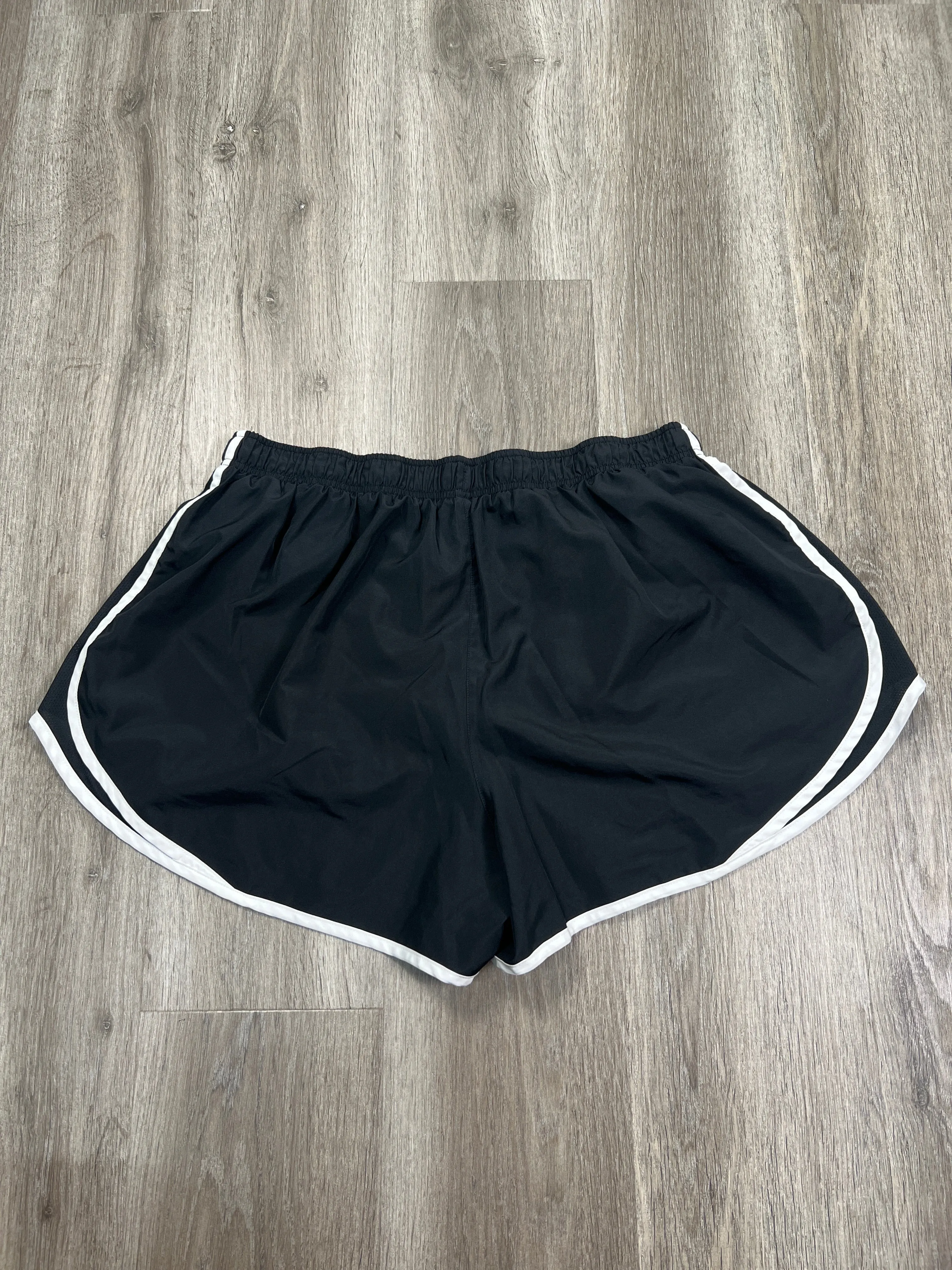 Athletic Shorts By Nike Apparel In Black & White, Size: Xxl