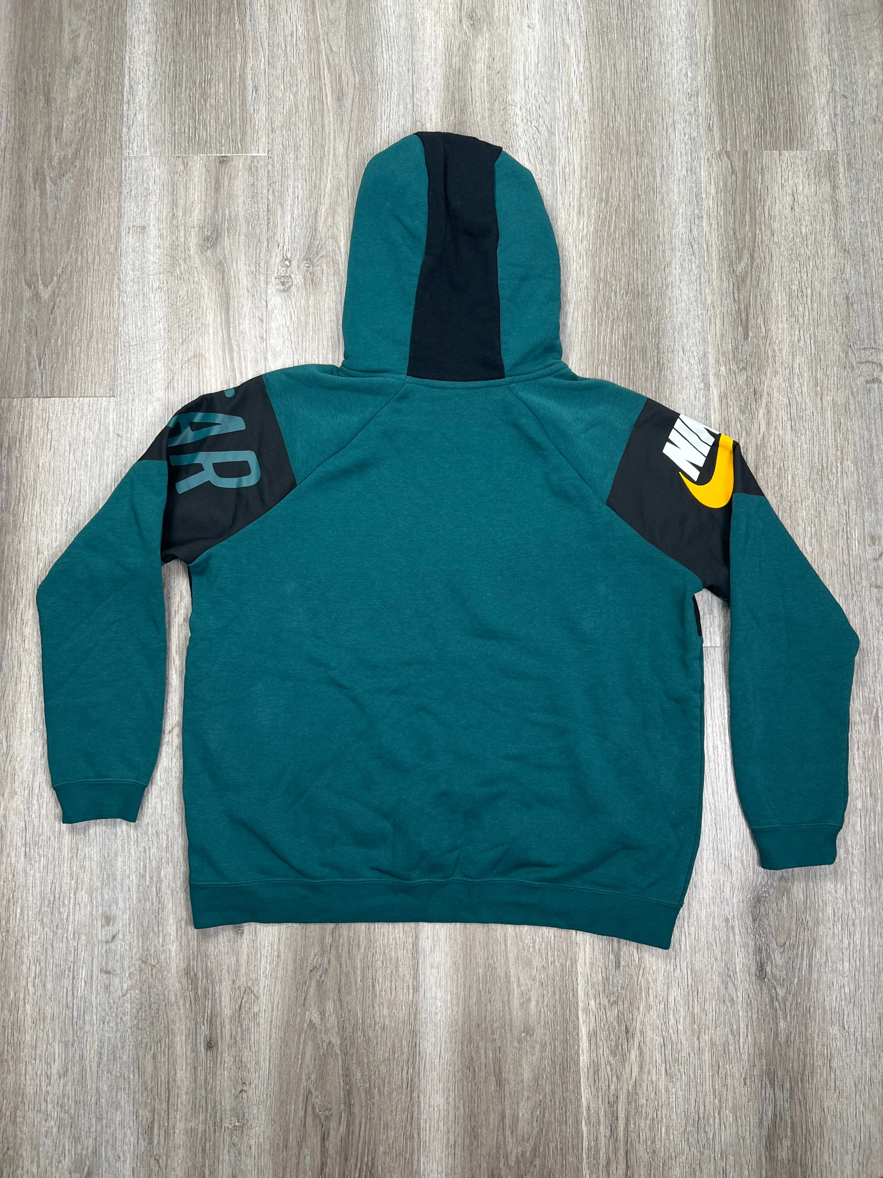 Athletic Sweatshirt Hoodie By Nike Apparel In Teal, Size: Xl