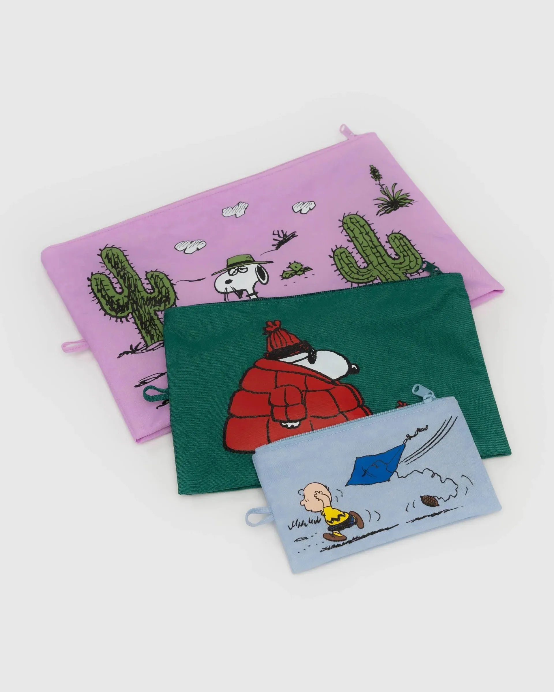 Baggu - Go Pouch Set | Peanuts