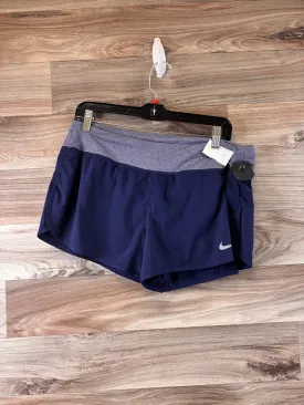 Blue Athletic Shorts Nike Apparel, Size L