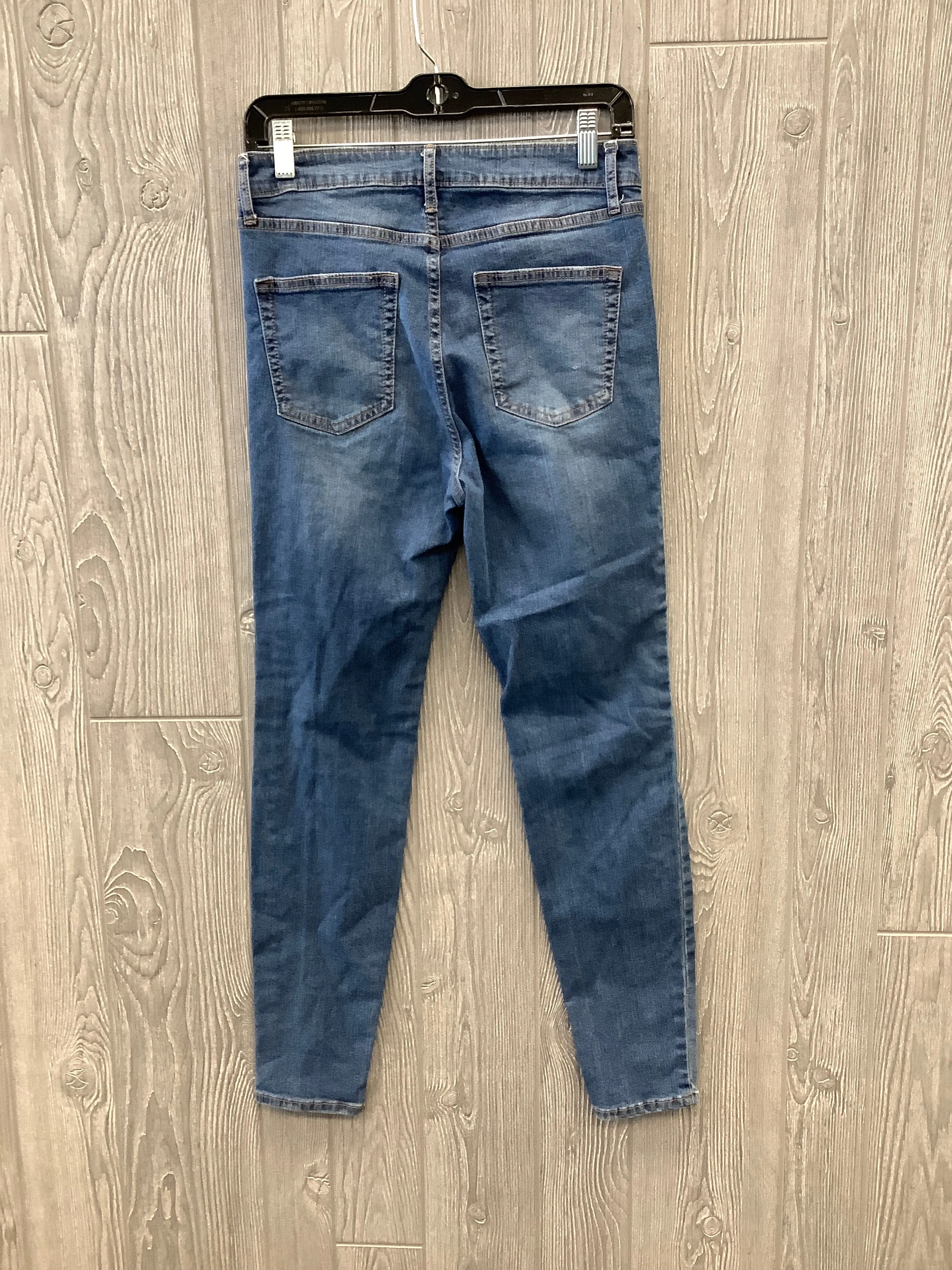 Blue Denim Jeans Skinny Wild Fable, Size 8