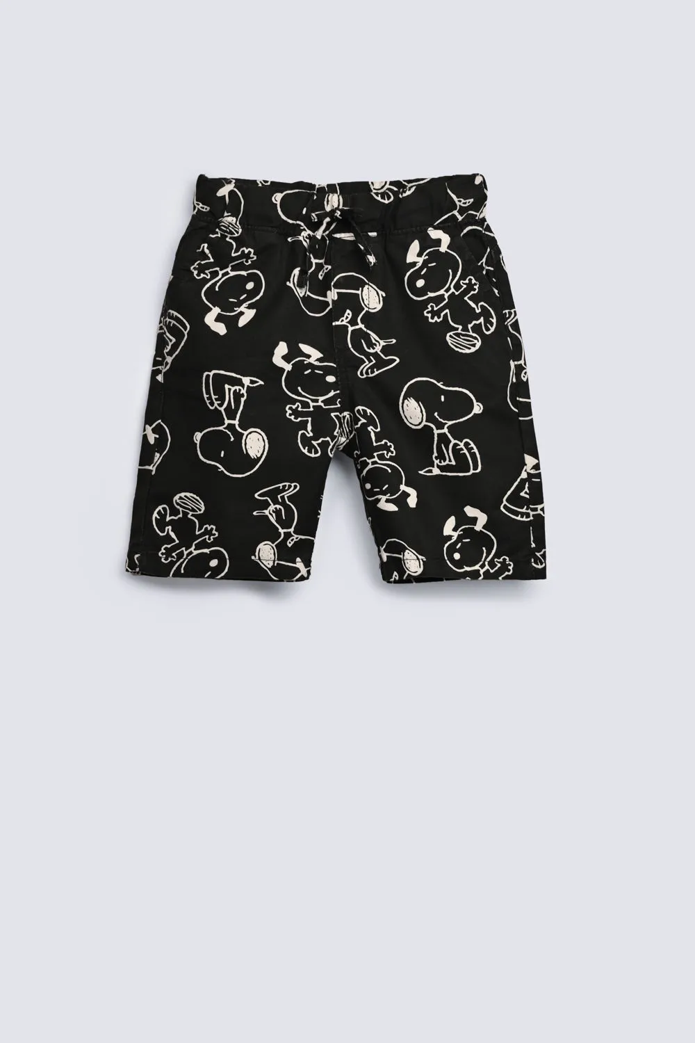 BOYS SNOOPY PRINT SHORTS