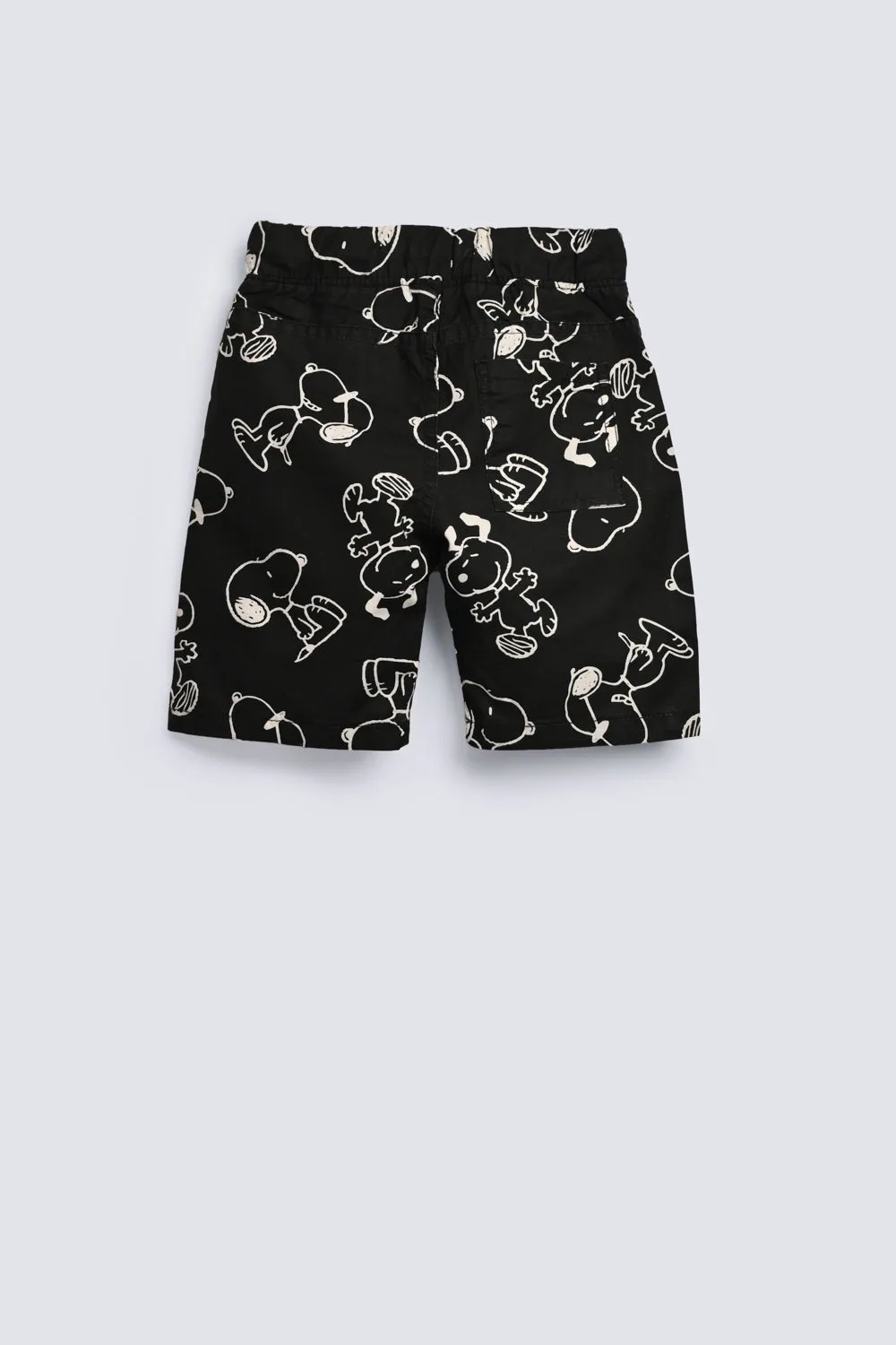 BOYS SNOOPY PRINT SHORTS