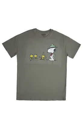 Camp Snoopy Birds Graphic Relaxed Tee