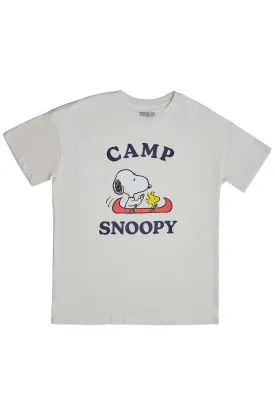 Camp Snoopy Graphic Relaxed Tee