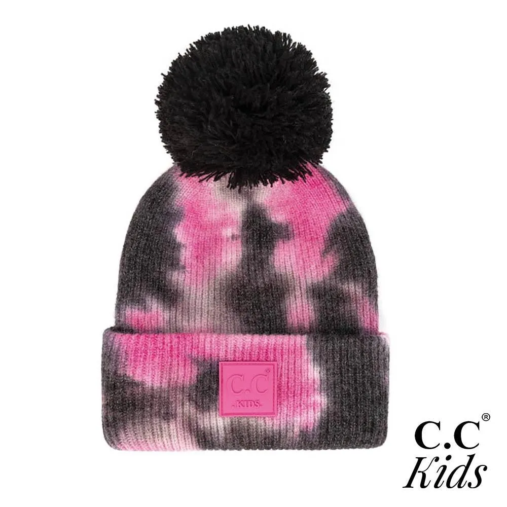 C.C. {Tie Dye} Beanie with Pom :: kids