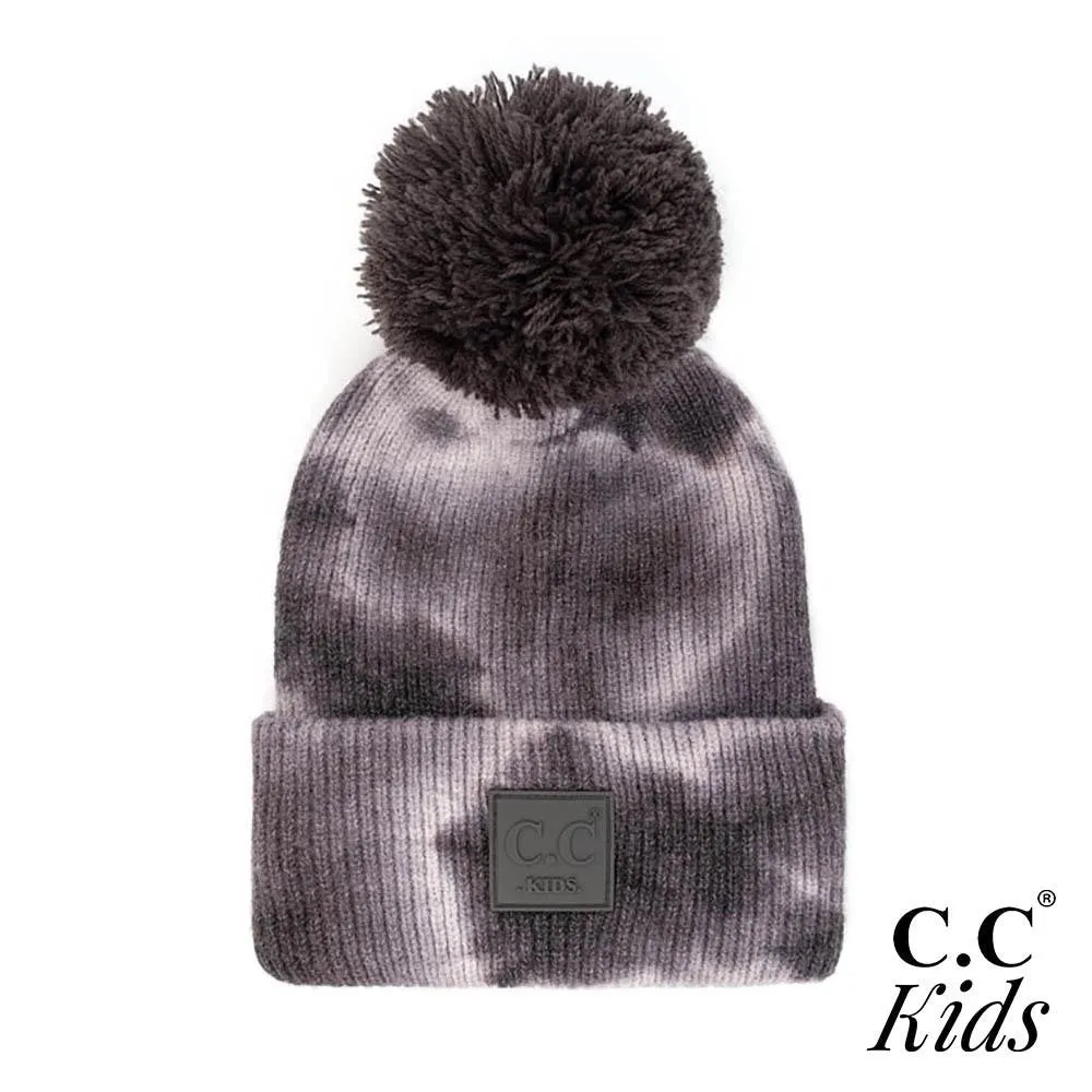 C.C. {Tie Dye} Beanie with Pom :: kids