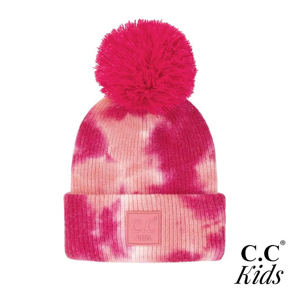 C.C. {Tie Dye} Beanie with Pom :: kids