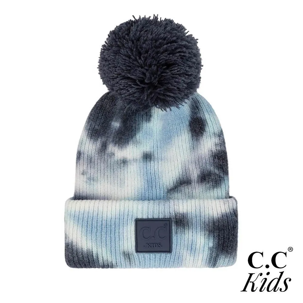 C.C. {Tie Dye} Beanie with Pom :: kids