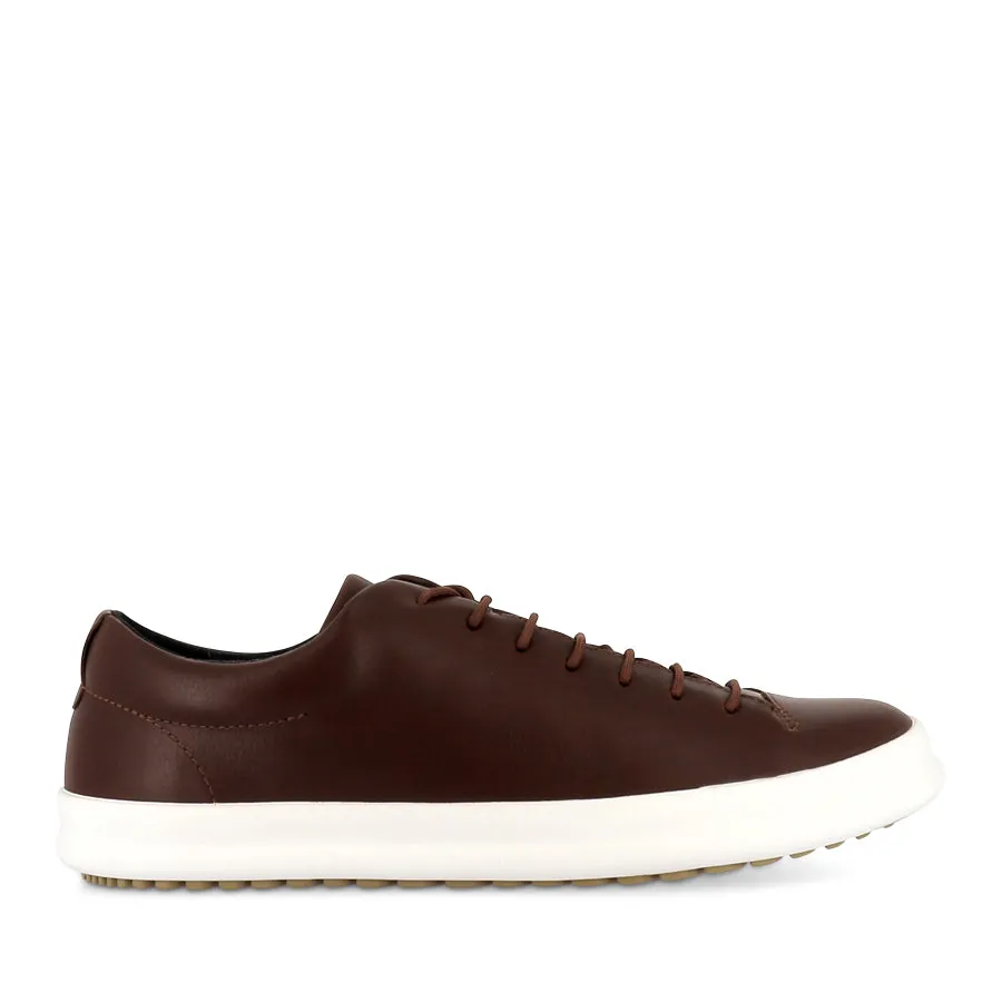 CHASIS K100373 - BROWN LEATHER/WHITE SOLE