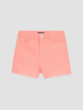 DL1961 Lucy Short High Rise - Neon Pink