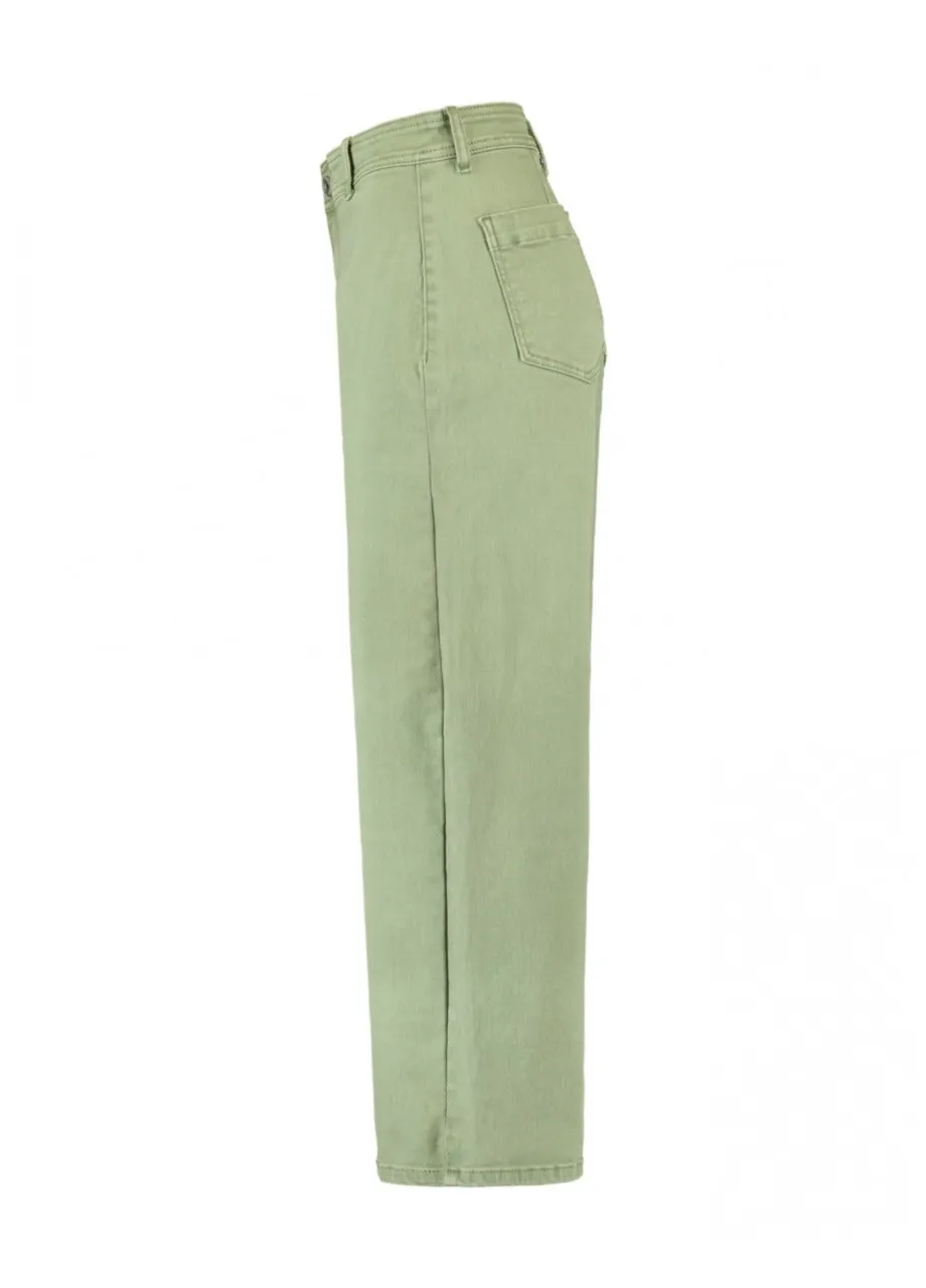 Evelina Green Culotte Jeans