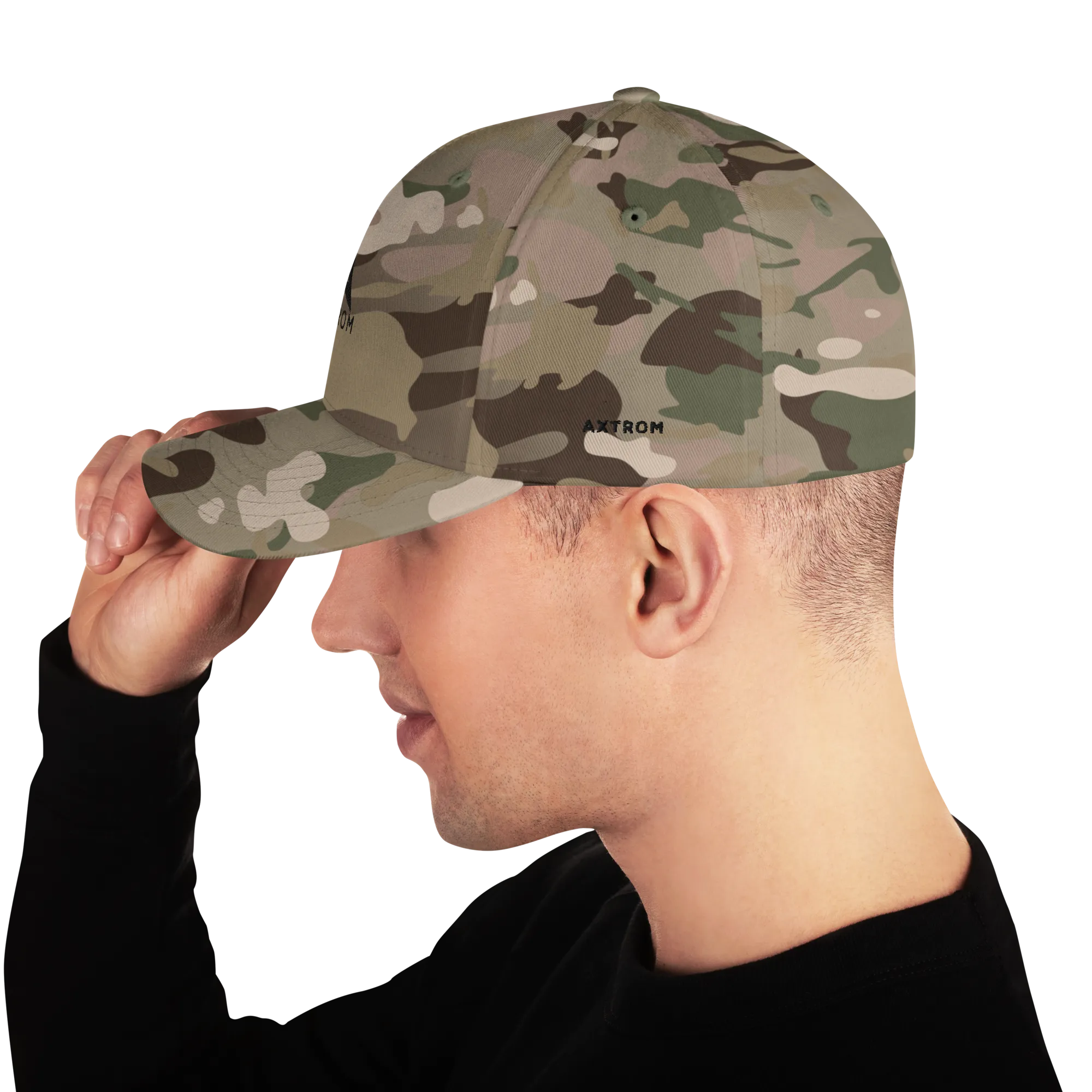 Flexfit Cap (Black/Multicam Green)