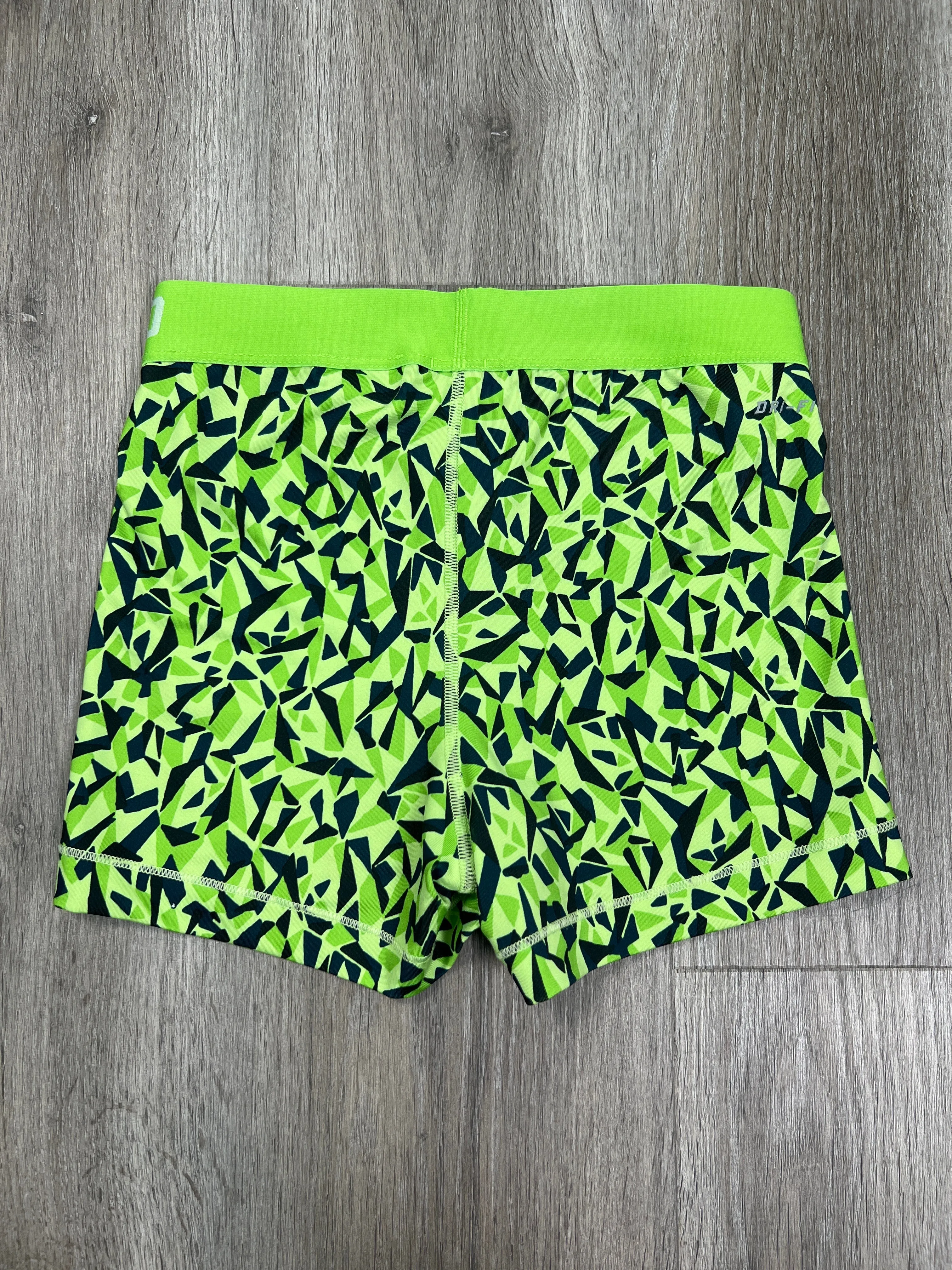 Green Athletic Shorts Nike Apparel , Size S