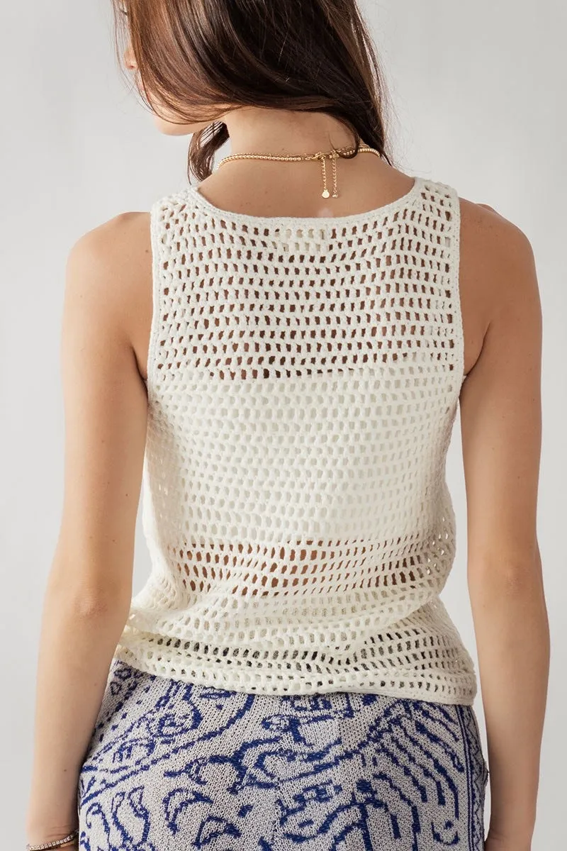 Kalena Crochet Tank