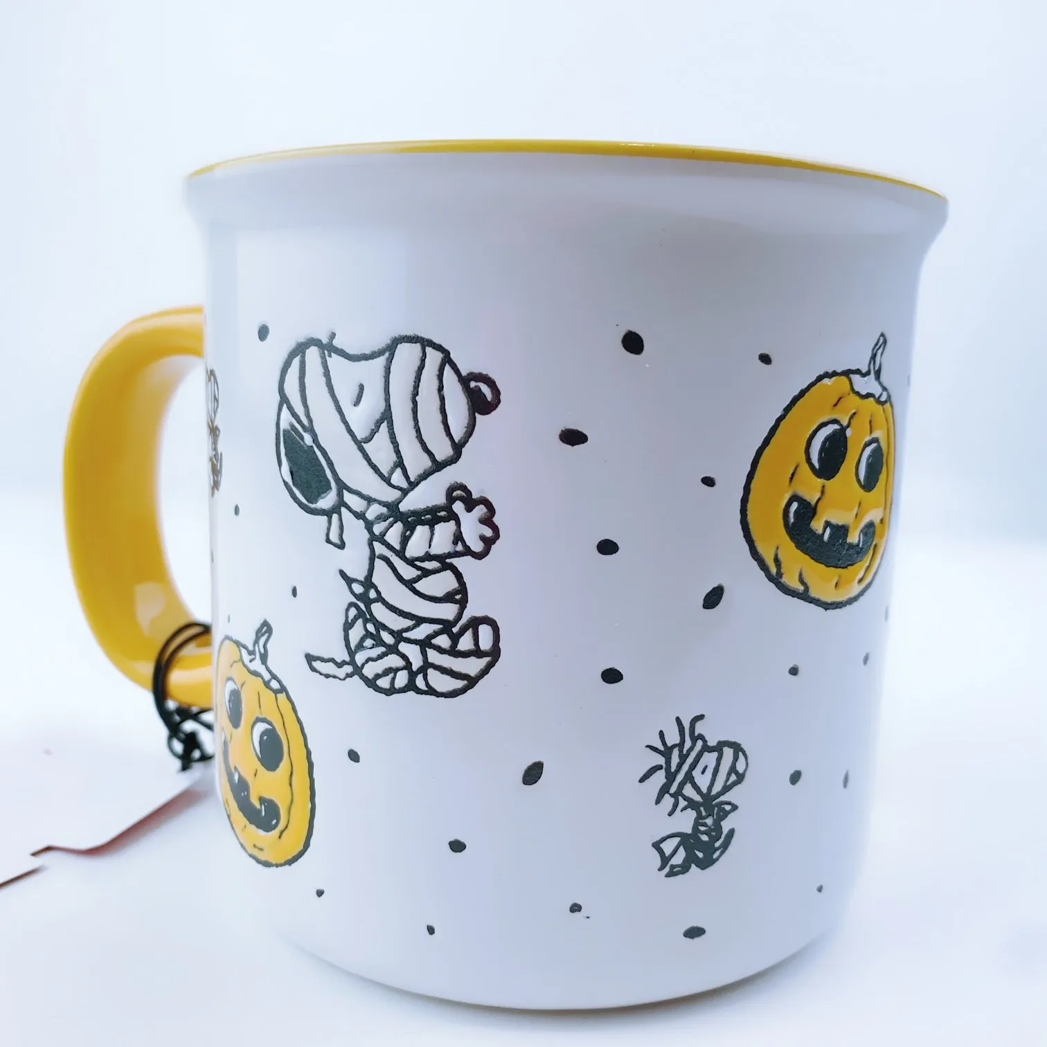 Large Peanuts Charlie Brown Snoopy Happy Halloween Zombie Mug