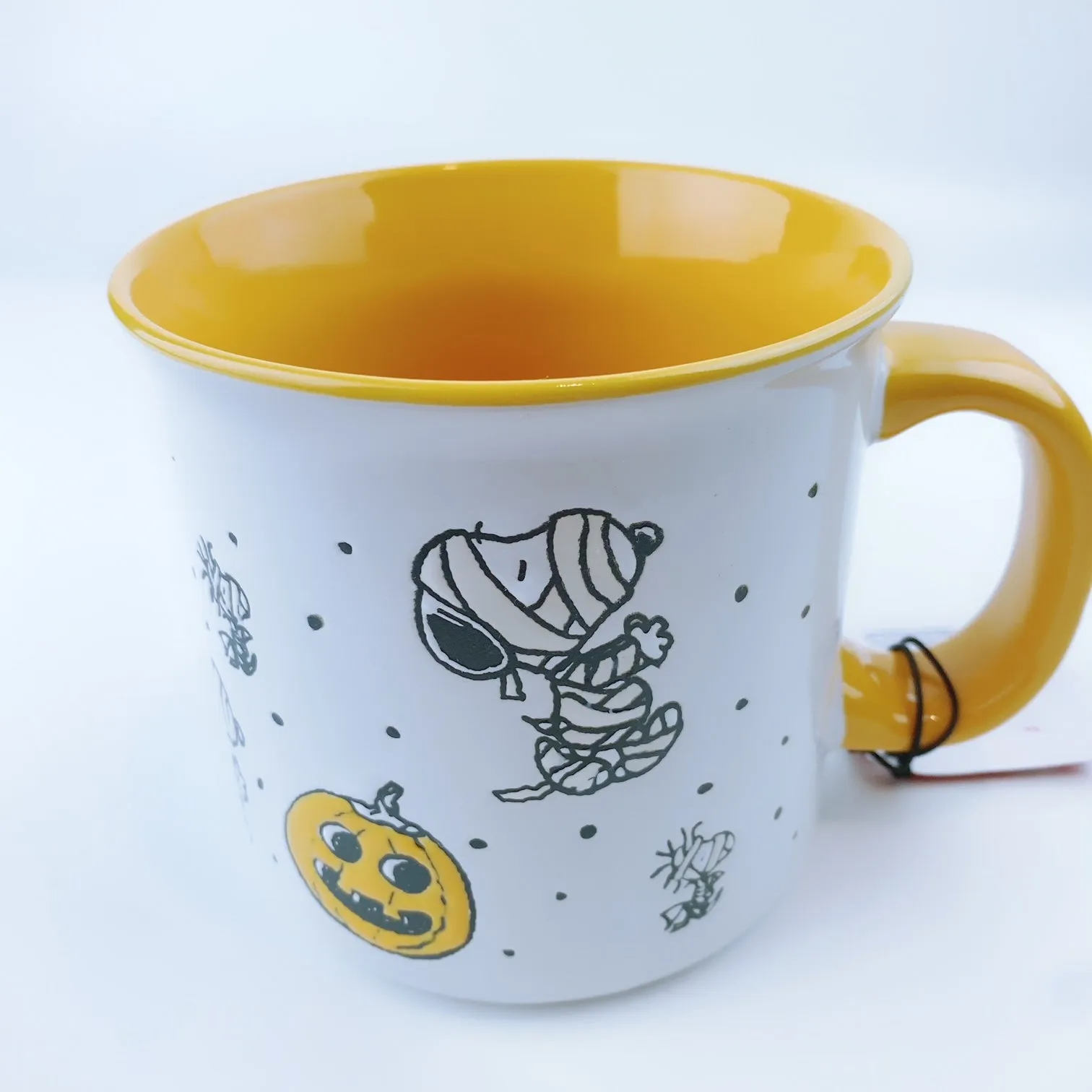 Large Peanuts Charlie Brown Snoopy Happy Halloween Zombie Mug