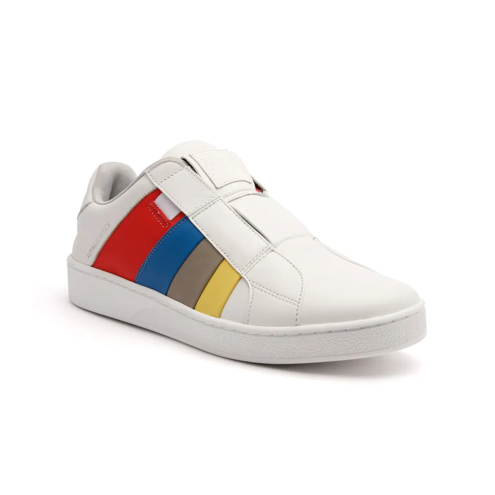 Men's Prince Albert Multicolored Leather Sneakers 01483-153