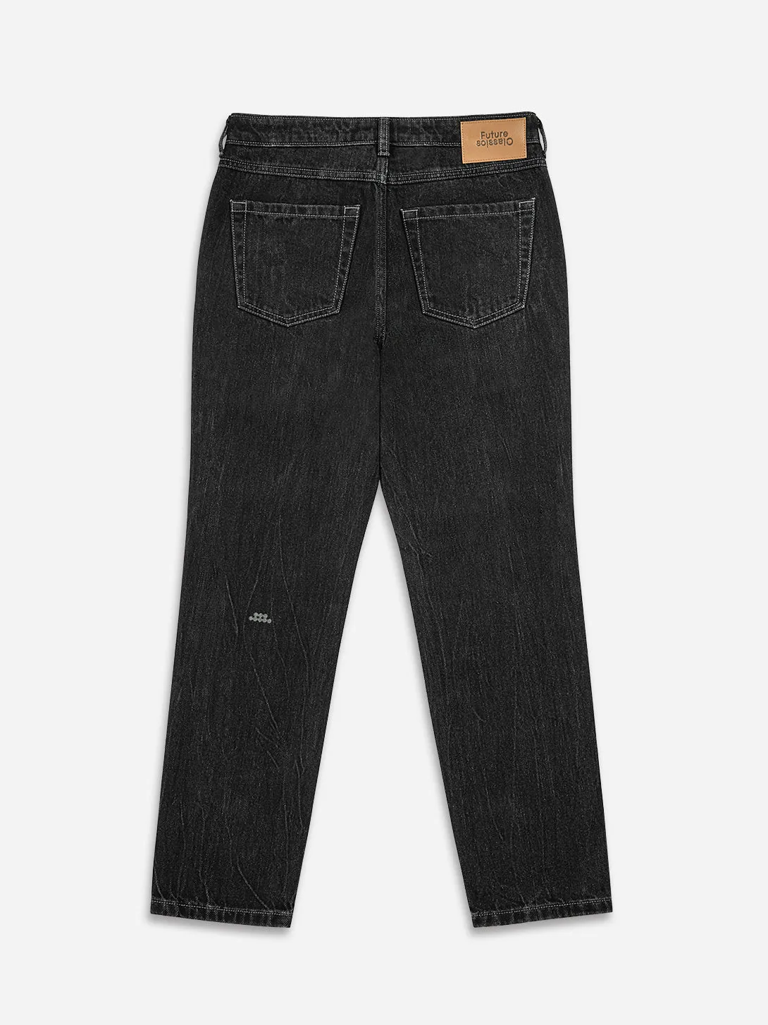 Mid Rise Cigarette Jeans