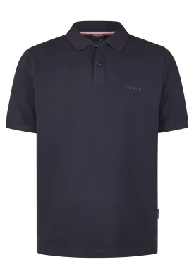 Navy Pique Polo