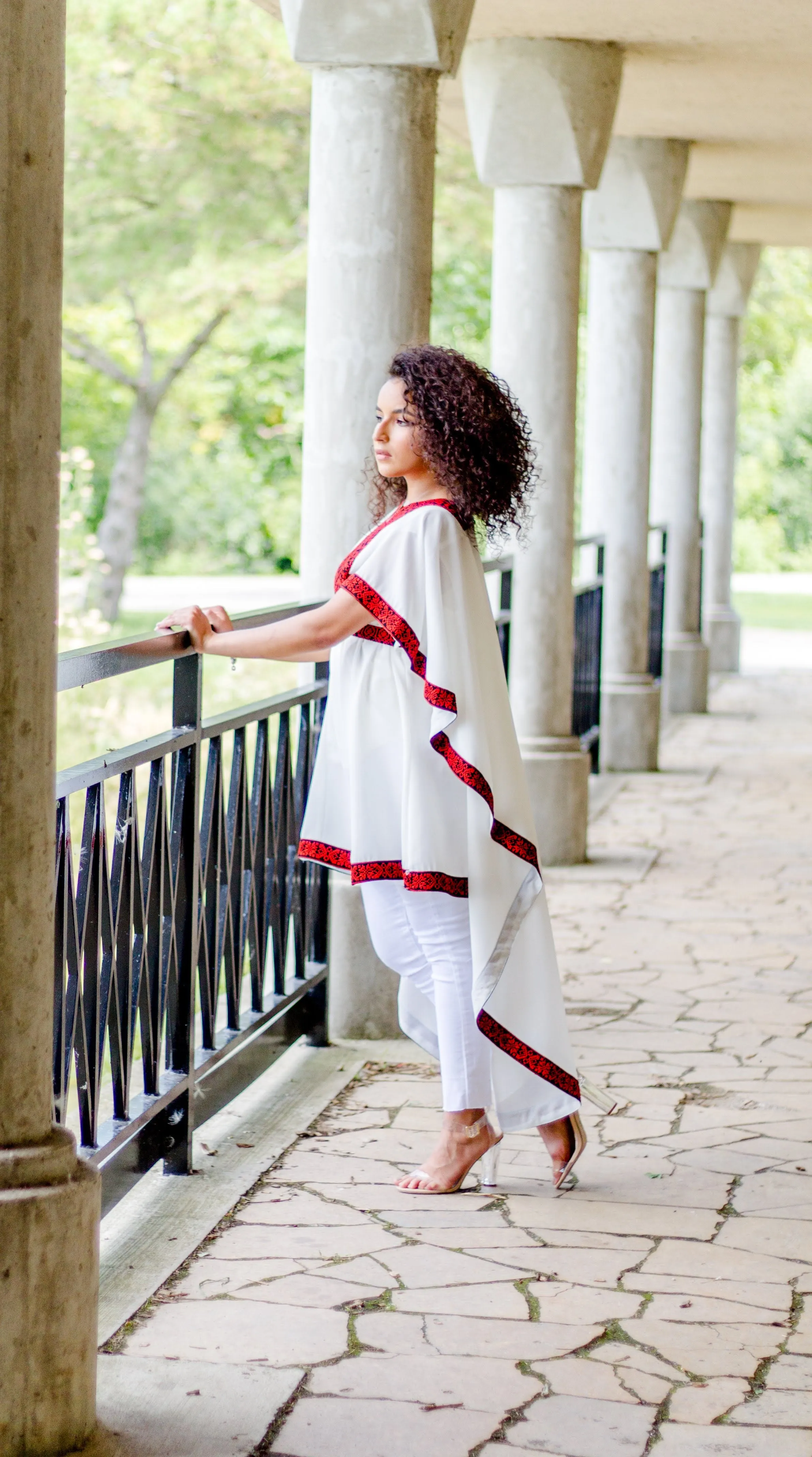 Palestinian Pride Cape dress