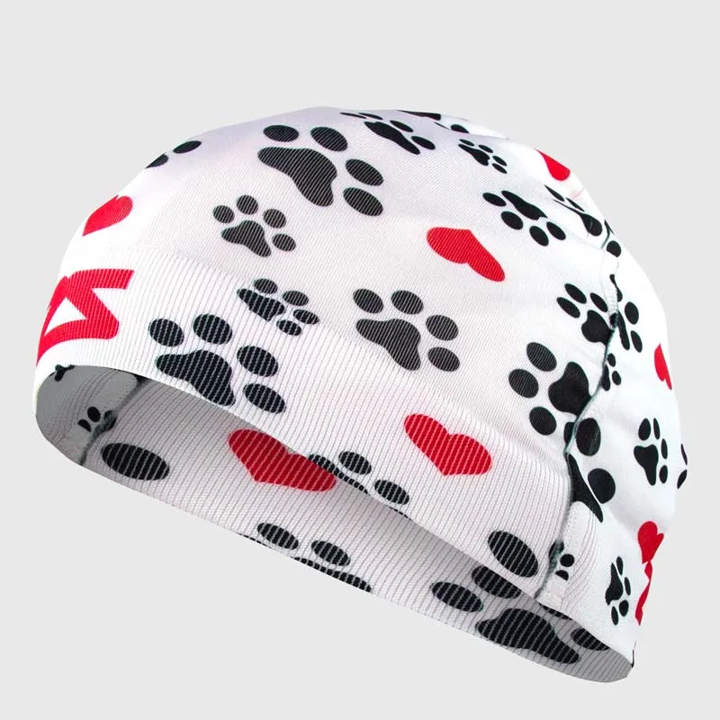 Paw Prints Skull Cap Beanie