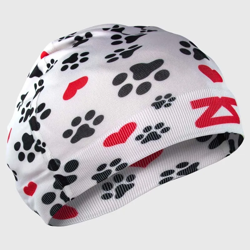 Paw Prints Skull Cap Beanie