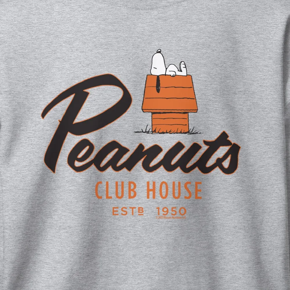 Peanuts Club House Snoopy Adult Sweatshirt