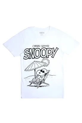 Peanuts Snoopy Summer Graphic Relaxed Tee