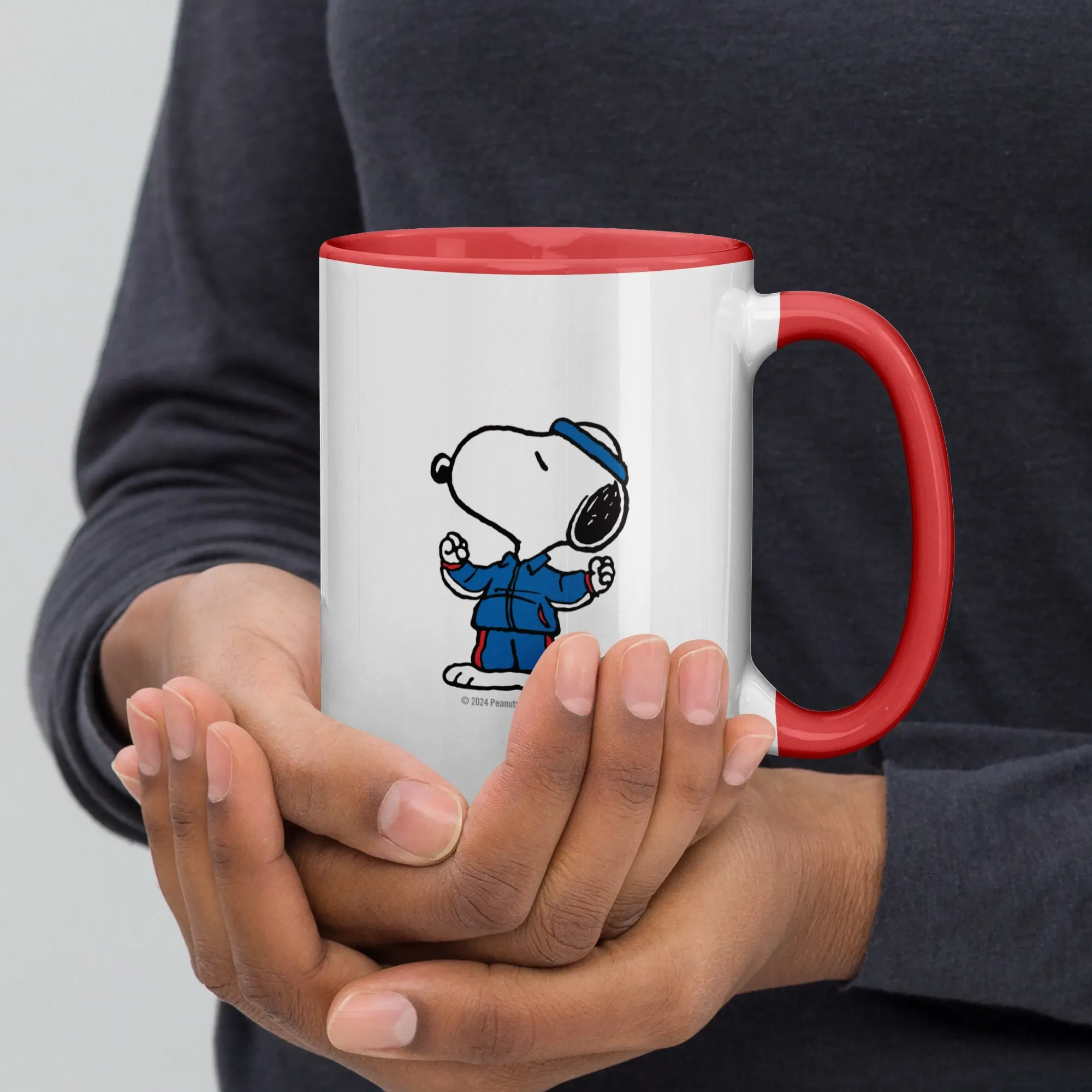 Peanuts Snoopy Team USA 5-Rings Two Tone Mug