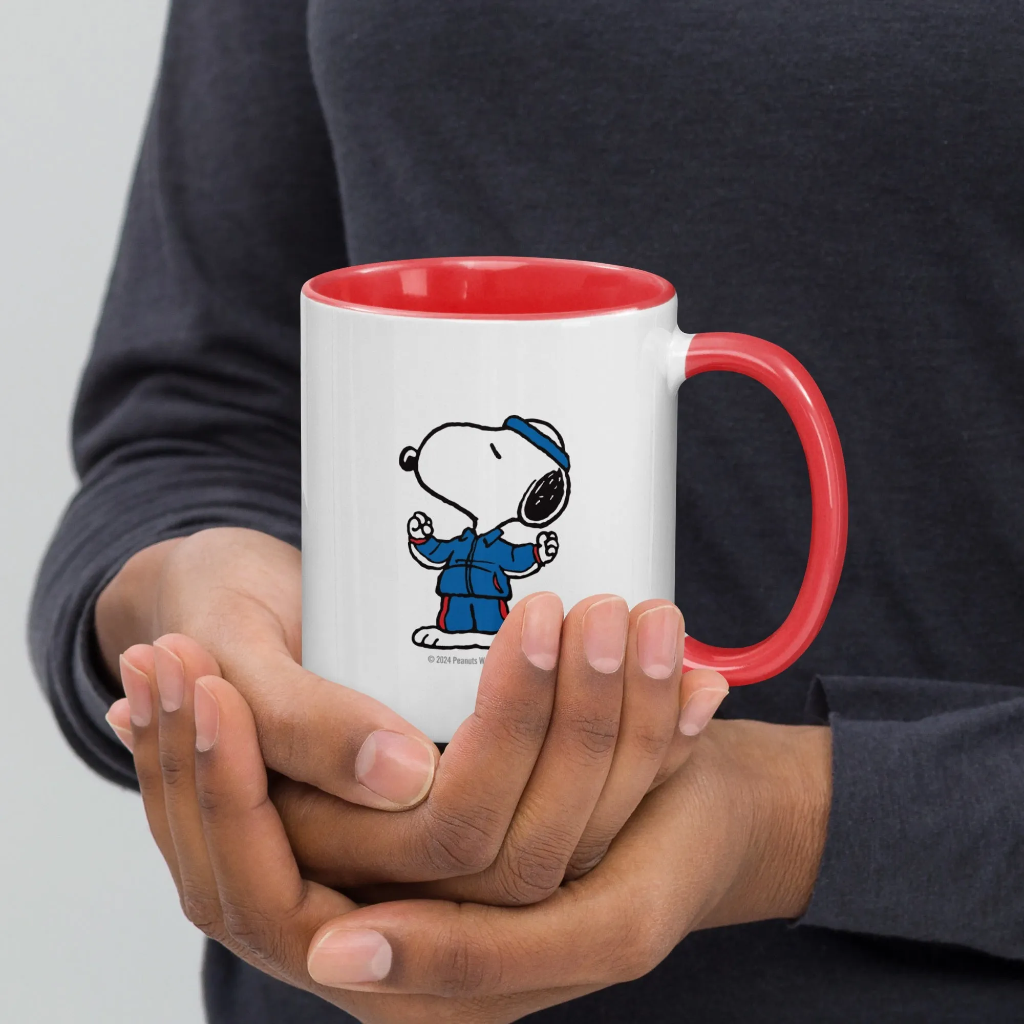 Peanuts Snoopy Team USA 5-Rings Two Tone Mug