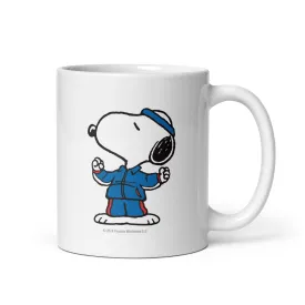 Peanuts Snoopy Team USA Flag White Mug