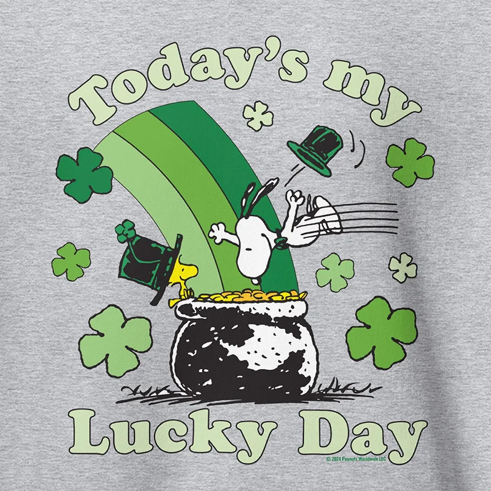 Peanuts Today's My Lucky Day Unisex Hoodie